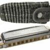 Hohner Reamaster Harmonica W/Case, Key C + Hohner Mini 107 -Hohner shop 107