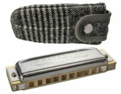 Hohner Reamaster Harmonica W/Case, Key C + Hohner Mini 107