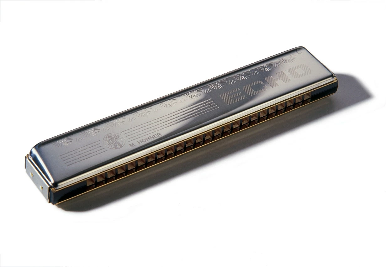 Hohner Echo 48 Tremolo Harmonica (24 Hole Tremolo); Key Of C 3 Hohner Echo 48 Tremolo Harmonica (24 Hole Tremolo); Key Of C
