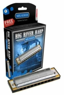 Hohner BIG RIVER HARMONICA BOXED KEY OF G