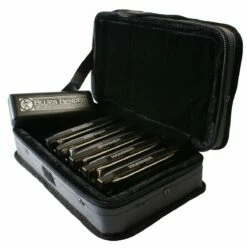 Hohner CASE OF BLUES HARPS (Model 532) KEYS OF A, C, D, G,& E
