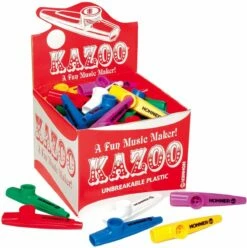 Hohner (KC50) 50 Pack Of Kazoos, Assorted Colors