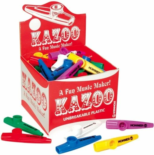 Hohner (KC50) 50 Pack Of Kazoos, Assorted Colors -Hohner shop kc50
