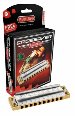 Hohner MARINE BAND CROSSOVER BOXED KEY OF Bb