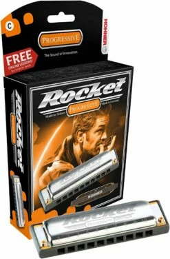 Hohner Rocket Low Harmonica Boxed Key Of Eb