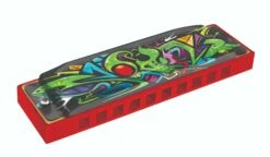 Hohner RED DRAGON TAGGED HARMONICA, KEY OF C